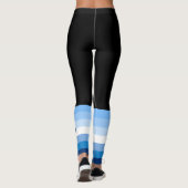 MLM Gay Male Pride Flag Leggings (Rückseite)