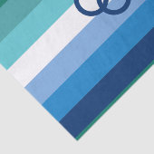 MLM Gay Male Pride Flag Seidenpapier (Ausschnitt)