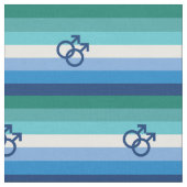 MLM Gay Male Pride Flag Stoff (Nahaufnahme)