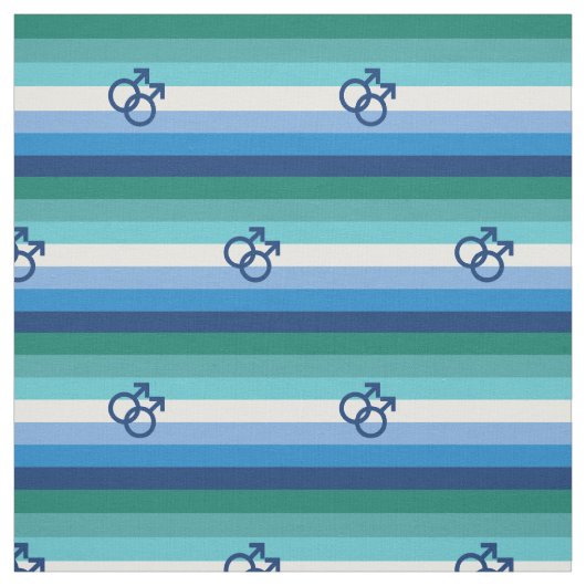 MLM Gay Male Pride Flag Stoff (Muster)