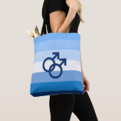 MLM Gay Male Pride Flag Tasche (Von Nahem)