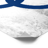 MLM Gay Men Gender-Symbol Poster (Ecke)