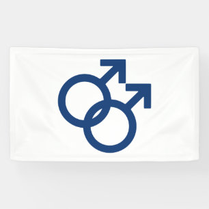 MLM-Schwule-Geschlechtssymbol Banner