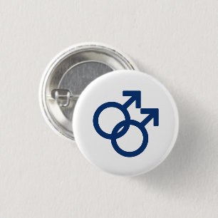 MLM-Schwule-Geschlechtssymbol Button