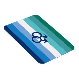MLM Schwule Männer Stolzflagge Magnet