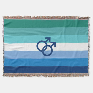 MLM Schwule Pride-Flagge Decke