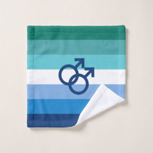MLM Schwule Pride-Flagge Waschlappen