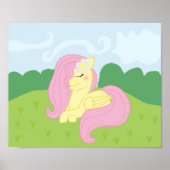 Mlp Fluttershy Gezeichnet in eigenem Stil Poster! Poster (Vorne)