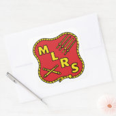 MLRS Field Artillerie Quadratischer Aufkleber (Umschlag)