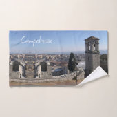 MLS018 CAMPOBASSO Bell Tower San Bartolomeo, Badhandtuch Set (Handtuch)