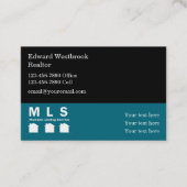 MLS Agent Real Anwesen Theme Visitenkarte (Vorderseite)