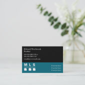 MLS Agent Real Anwesen Theme Visitenkarte (Stehend Vorderseite)
