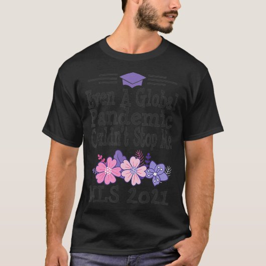 MLS Library Science Masters Grad Abschluss 2021 T-Shirt (Vorderseite)