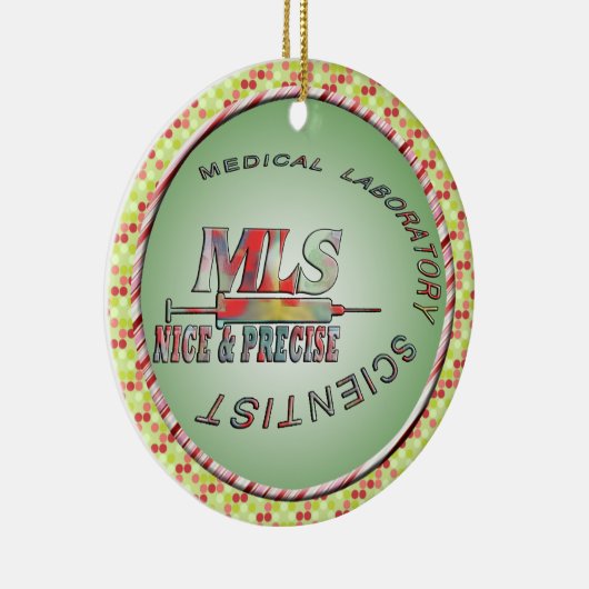 MLS NETTER UND GENAUER MEDIZINISCHES KERAMIK ORNAMENT (Rechts)