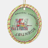 MLS NETTER UND GENAUER MEDIZINISCHES KERAMIK ORNAMENT (Links)