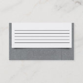 MLSB Investments Business Card Visitenkarte (Rückseite)