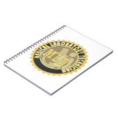 MLT ABZEICHEN MEDICAL LABORATORY TECHNICIAN NOTIZBLOCK (Linke Seite)