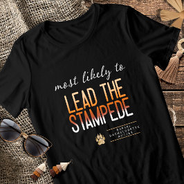 MLT Lead the Stampede Bachelorette ID1156 Tri-Blend Shirt