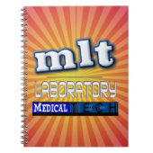 MLT LOGO - LABORmedizinische TECHNOLOGIE Notizblock (Vorderseite)