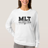 MLT Medical Laboratories Technician Science Labrad T-Shirt (Vorderseite)