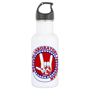 MLT MEDICAL LABORTECHNOLOGIST I LIEBE ASL EDELSTAHLFLASCHE