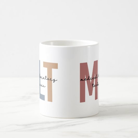 MLT Medizinischer Labortechniker Medizinischer Lab Kaffeetasse (Mittel)