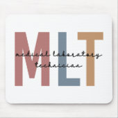 MLT Medizinischer Labortechniker Medizinischer Lab Mousepad (Vorne)