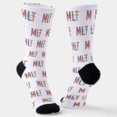 MLT Medizinischer Labortechniker Medizinischer Lab Socken (Gewinkelt)