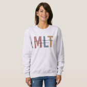 MLT Medizinischer Labortechniker Medizinischer Lab Sweatshirt (Vorne ganz)