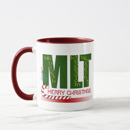 MLT MERRY CHRISTMAS - MEDICAL LABRADOR TECH TASSE (Links)