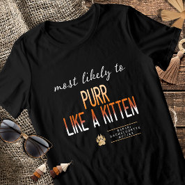 MLT Purr wie ein Kitten Bachelorette ID1156 Tri-Blend Shirt