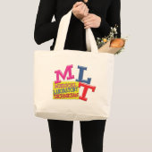 MLT WHIMSICAL FUN ACRONYM LETTERS LABOR JUMBO STOFFBEUTEL (Vorderseite (Produkt))