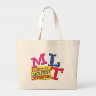 MLT WHIMSICAL FUN ACRONYM LETTERS LABOR JUMBO STOFFBEUTEL