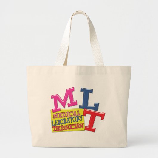MLT WHIMSICAL FUN ACRONYM LETTERS LABOR JUMBO STOFFBEUTEL (Vorne)