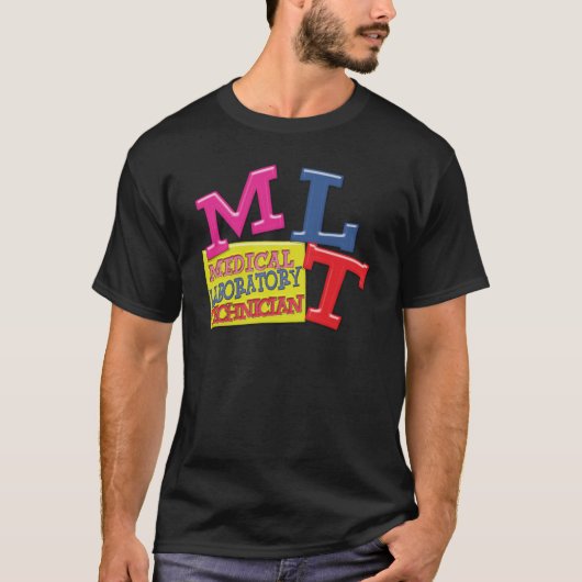 MLT WHIMSICAL FUN ACRONYM LETTERS LABOR T-Shirt (Vorderseite)