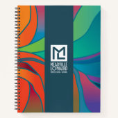 MLTS Chalice Art Colour Strips Notebook Notizblock (Vorderseite)