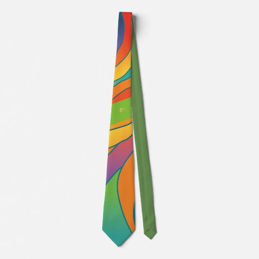 MLTS Chalice Art Krawatte, grün Krawatte (Vorderseite)