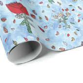 MM Art Nouveau Wrapping Paper Geschenkpapier (Rolleneckpunkt)