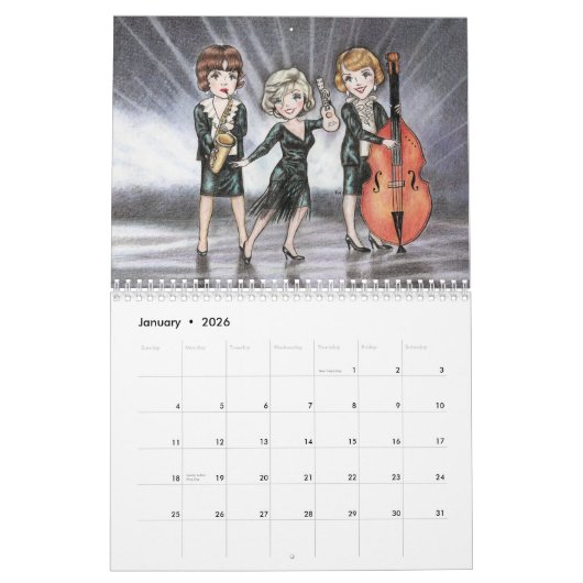 MM CARTOON KALENDER (Jan 2026)