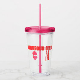 MM Damen-Acryltumbler Acryltrinkbecher