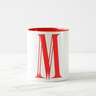 MM-Tasse Zweifarbige Tasse