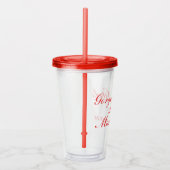 MM Women's Acrylic Tumbler Acryltrinkbecher (Rechts)
