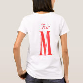 MM Women's T-Shirt (Rückseite)