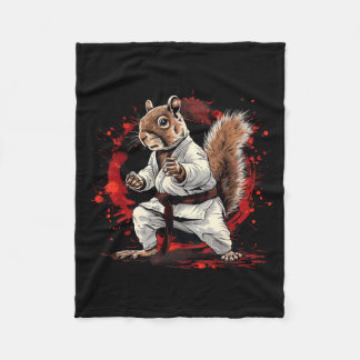 Mma Eichhörnchen Judo Karate Kickboxen Jiu-Jitsu Fleecedecke