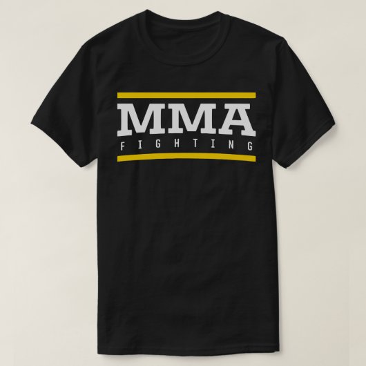 MMA Fighting Logo Essential T Shirt (Design vorne)
