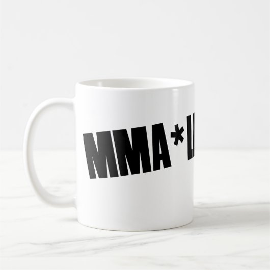 MMA LEGENDARY KAFFEETASSE (Links)