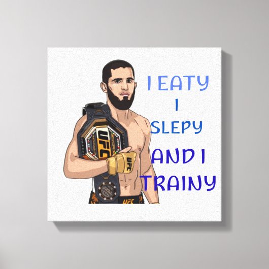 mma leinwanddruck (Vorderseite)