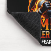 MMA-Mixed-Martial-Arts-Kämpfer-Training-Kampf Mousepad (Ecke)