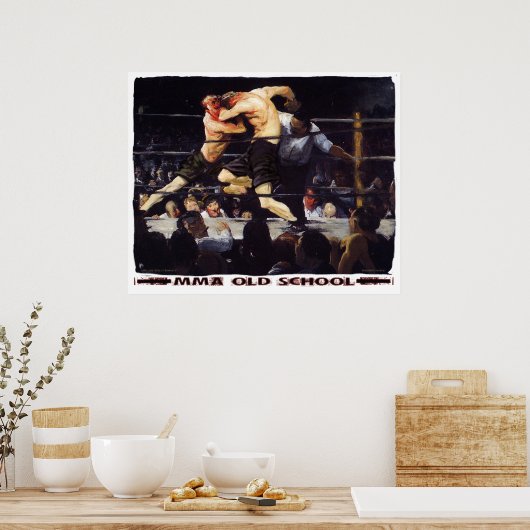 MMA Old School Poster (Küche)