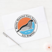 MMCC LA - Mega-Sticker Runder Aufkleber (Umschlag)